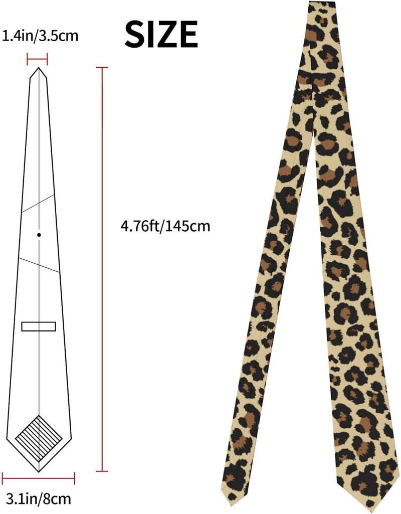 Yilad Tie for Men and Boy Novelty Fun Full Print Men's Necktie Skinny Fashion Narrow Wide - Image 1
